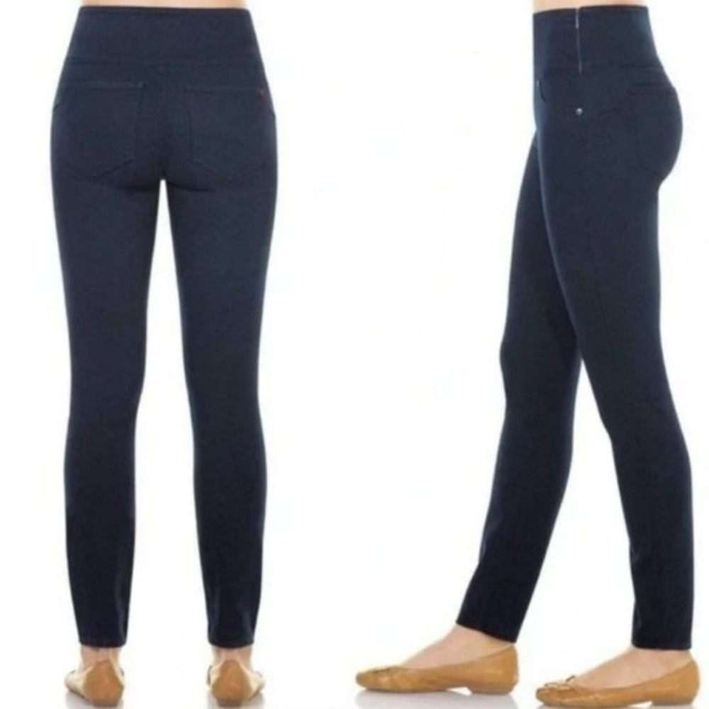 Spanx Alexia Indigo High Rise Slim Fit Jeans Leggings by Sara Blakely Size S/P